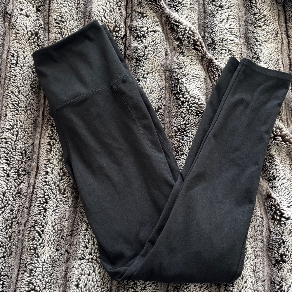Danskin Black High-Rise Leggings with Pockets!